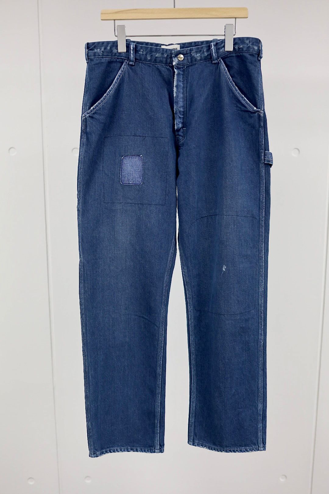 BOW WOW 25FWバウワウ REPAIRED INDIGO PAINTER PANTS(BW252-RIPP)AGED INDIGO