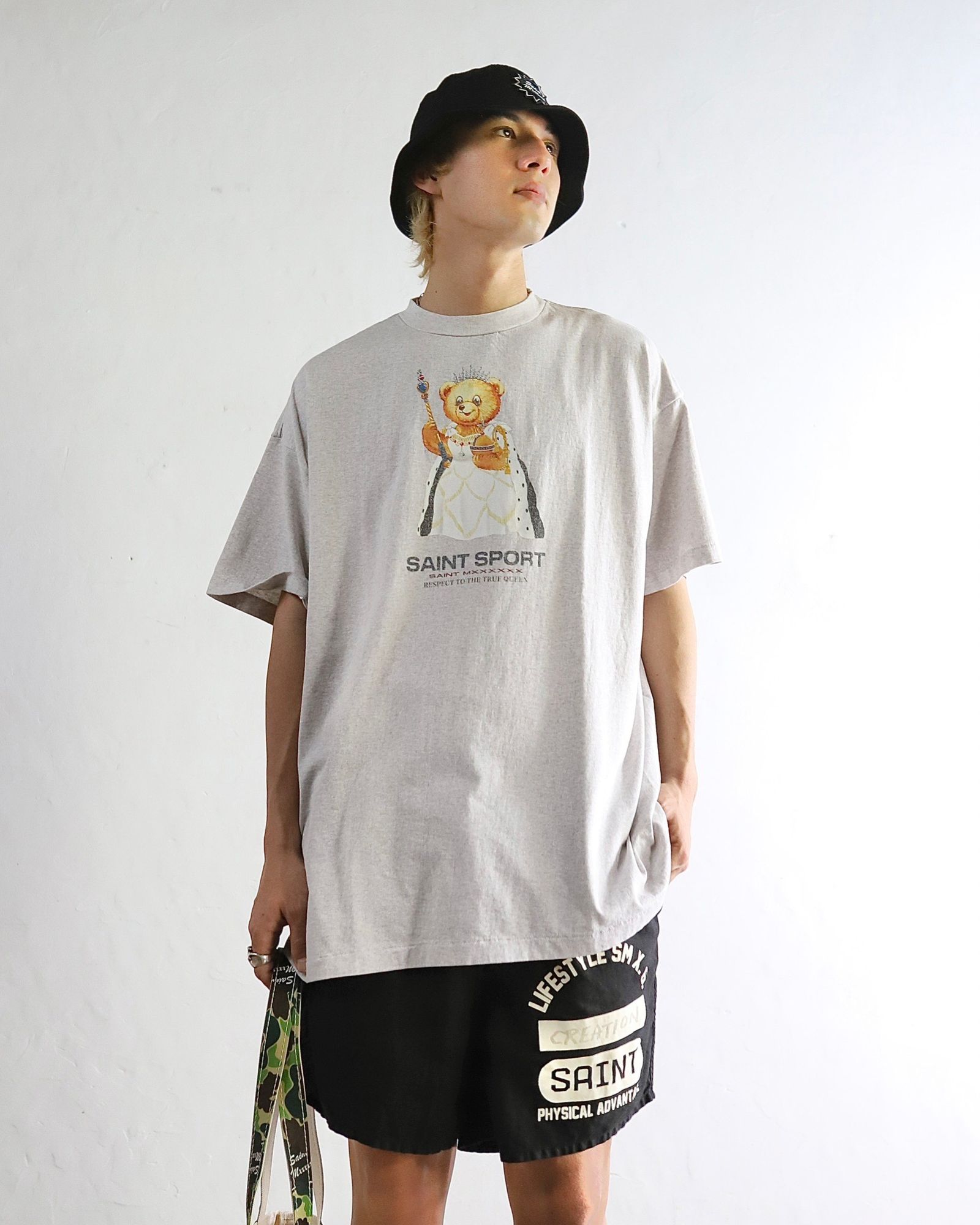 セントマイケル24SS TRUE_QUEEN_SS TEE (SM-YS8-0000-013)GRAY - S