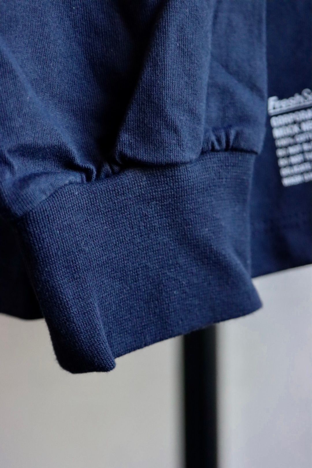フレッシュサービス 2-PACK CORPORATE L/S MOCK NECK TEE (NAVY)