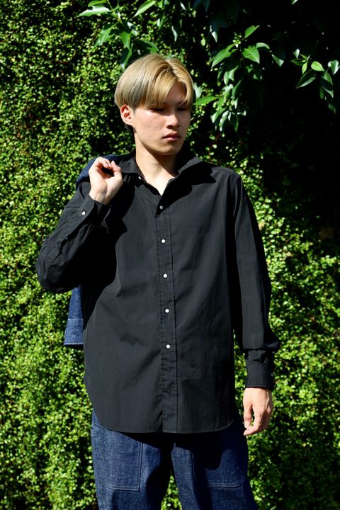 A.PRESSE Roval Canadian Navy Denim Work Jacket セットアップスタイル
