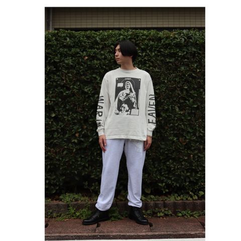 ©SAINT M×××××× LS TEE_W.I.H(SM-A21-0000-021)WHITE style