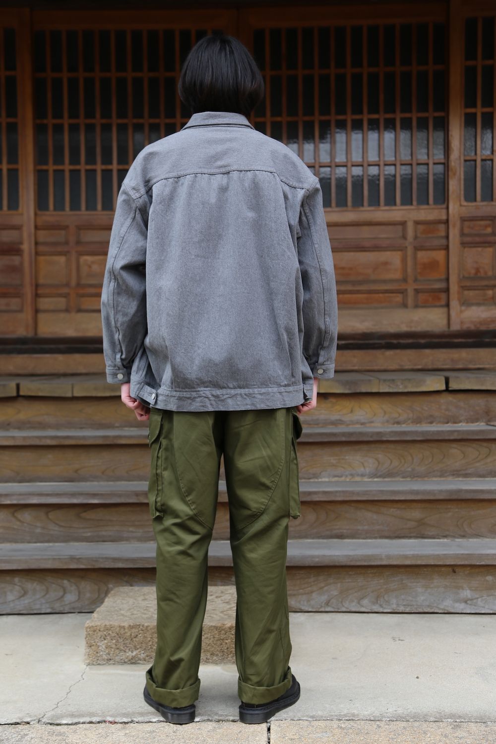 Graphpaper Colorfast Denim Blouson(GM204-30234B) style