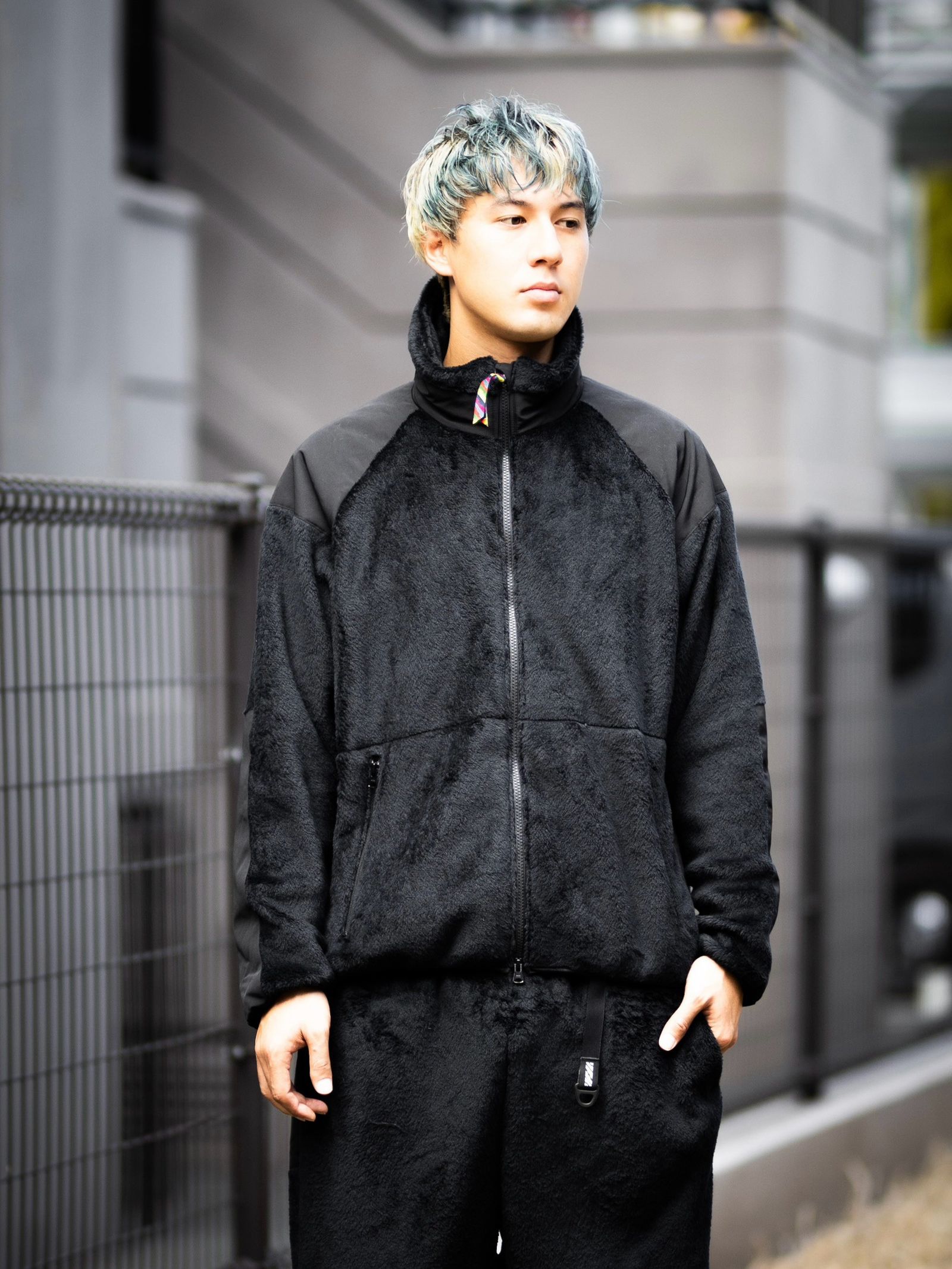 is-ness POLARTEC Fleece Jacket MARKスタイル