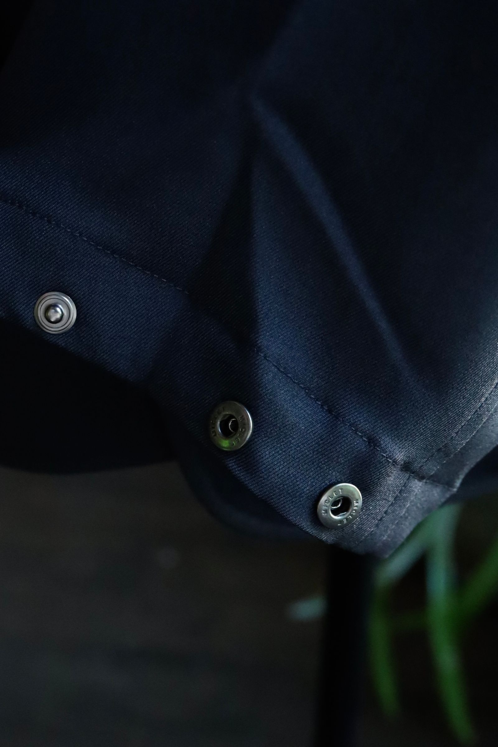 フレッシュサービス WOOLY TWILL JACKET (FSC243-20177)NAVY