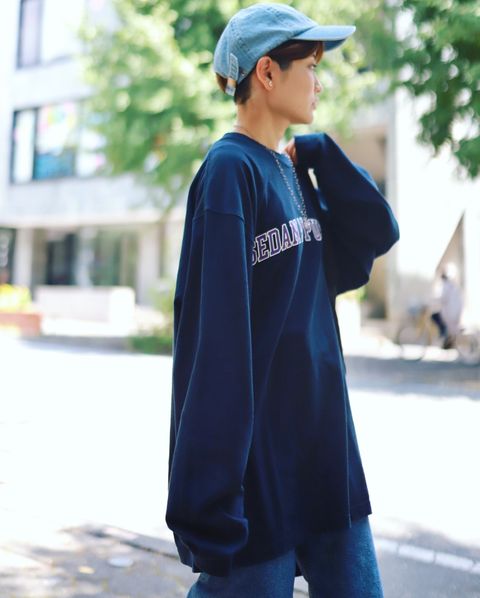 SEDAN ALL-PURPOSE 新作Arch Logo L/S Tee style.2023.7.28