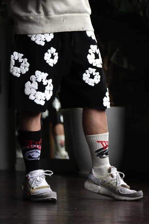 レディメイド×デニムティアーズSWEAT SHORTSスタイル