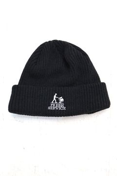 フレッシュサービス 26AW THERMAL RIB KNIT WATCH CAP(FSP263-90010)BLACK☆10月17日(土)新作発売！