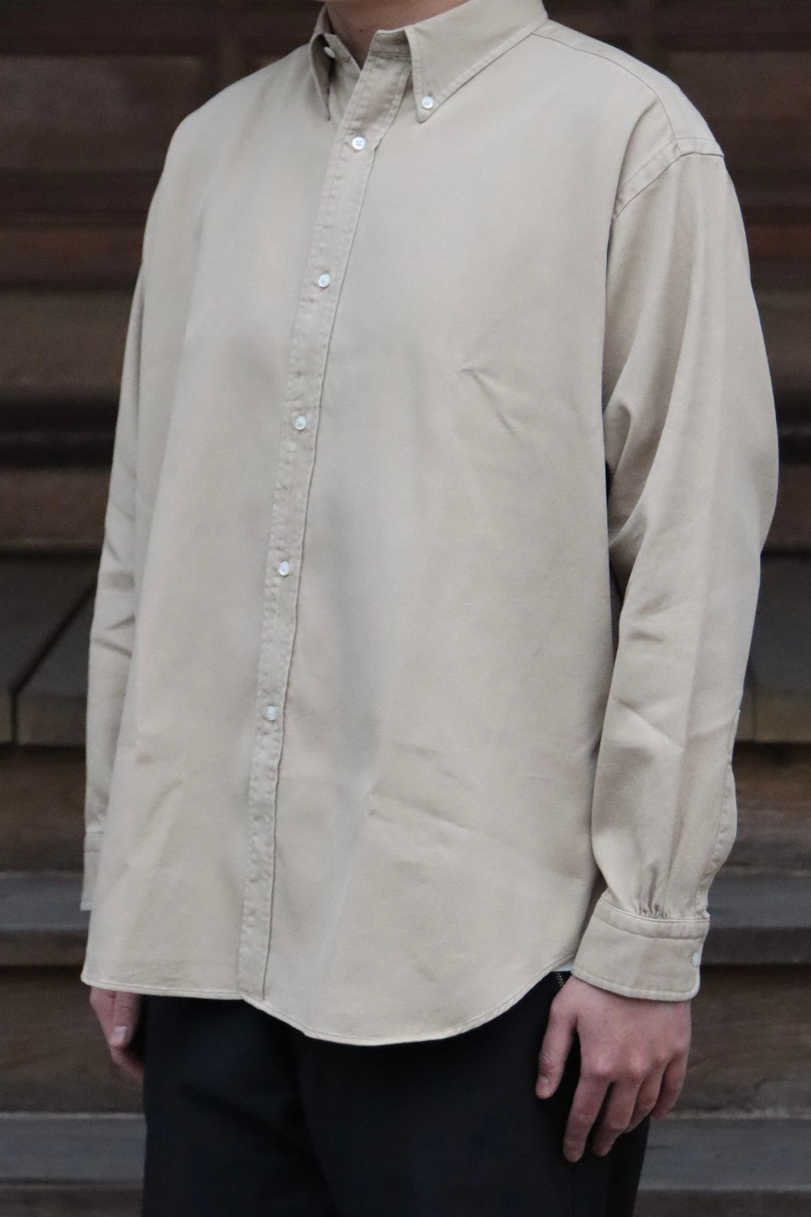 A.PRESSE BD Shirt(22SAP-02-02H)BEIGE style | 2201 | mark