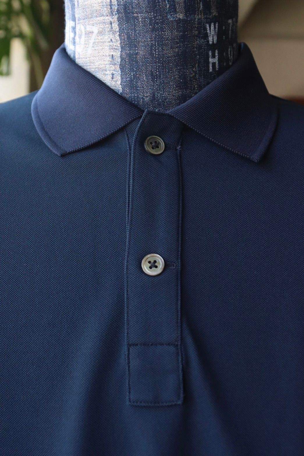 フレッシュサービス24SS DRY PIQUE JERSEY L/S POLO(FSC261-70172B)NAVY☆3月20日(金)新作発売！