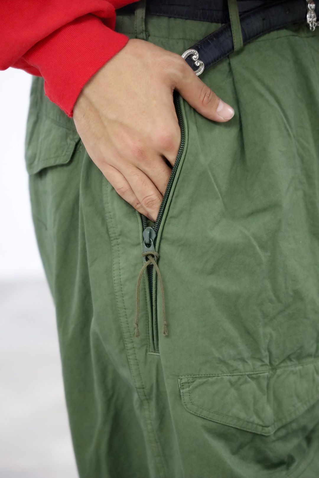 Gurank グランク Dyed flightpants (2549)KHAKI★新作発売！