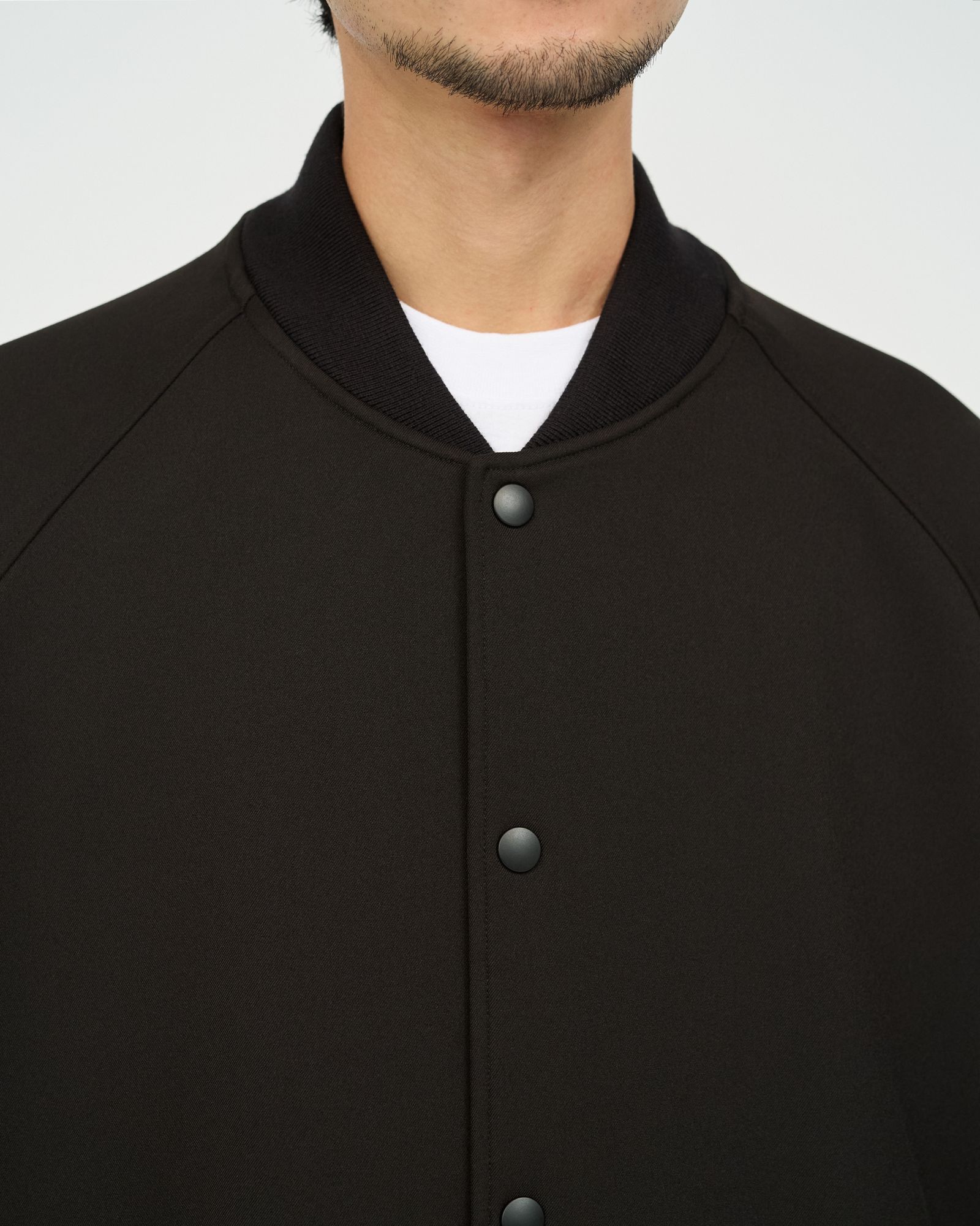 フレッシュサービス 26AW  DOWN FABRIC VARSITY JACKET(FSC263-30050)BLACK☆10月24日(土)新作発売！