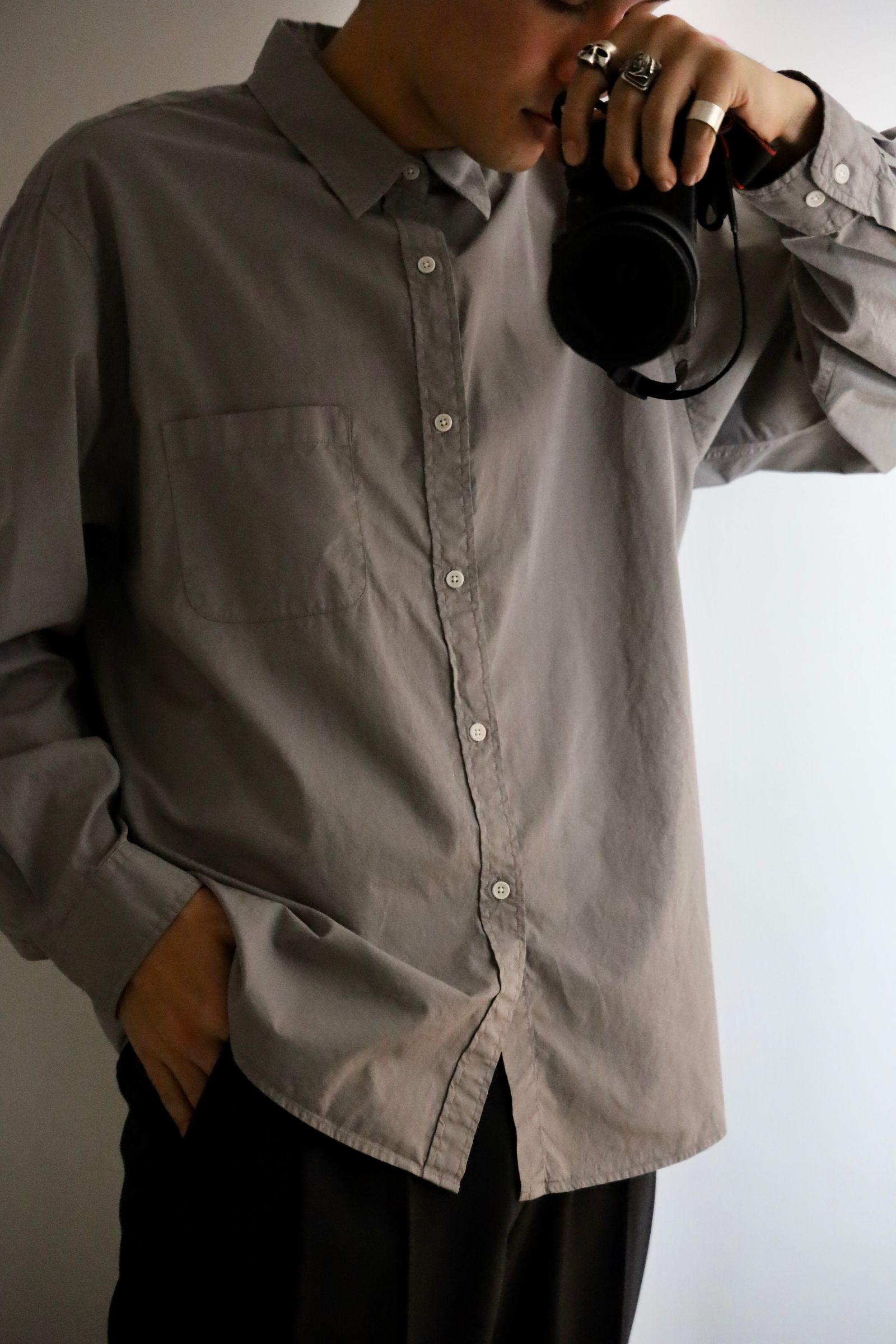 ANOTHER OFFICE BOLD GARMENT SHIRT ミックススタイル