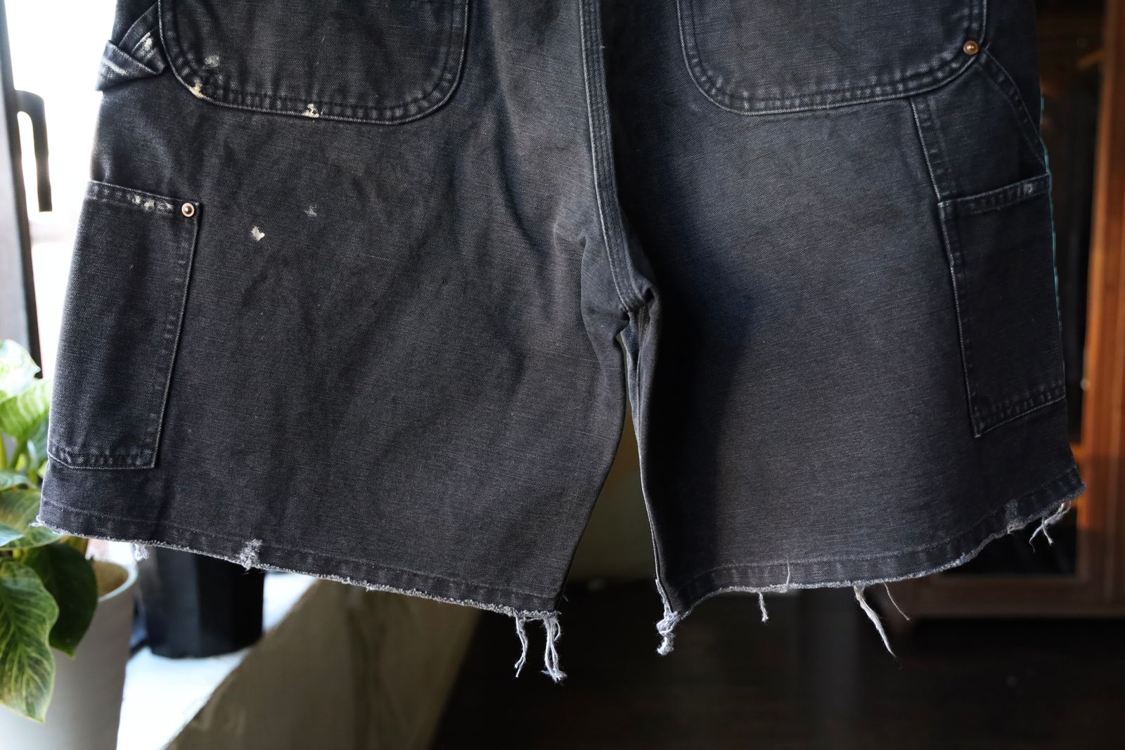 セントマイケル ショーツDOUBLE KNEE SHORTS(SM-HR8-0000-071)BLACK