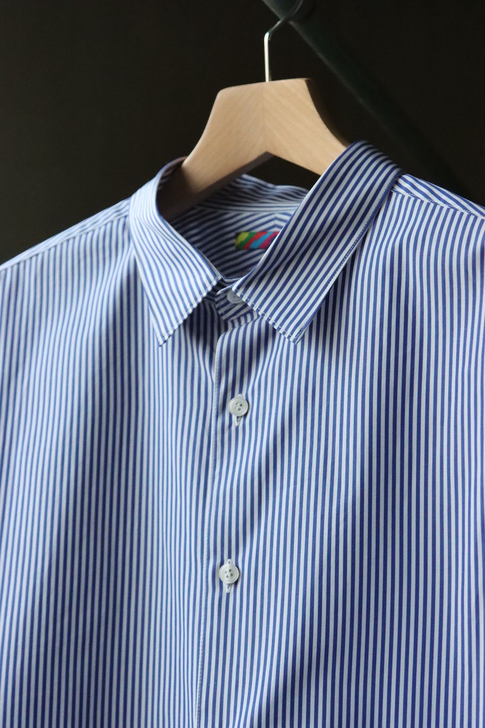 is-ness×THOMAS MASON VENTILATION LONG SLEEVE SHIRT"BLOCKS STRIPE"イズネス22SS