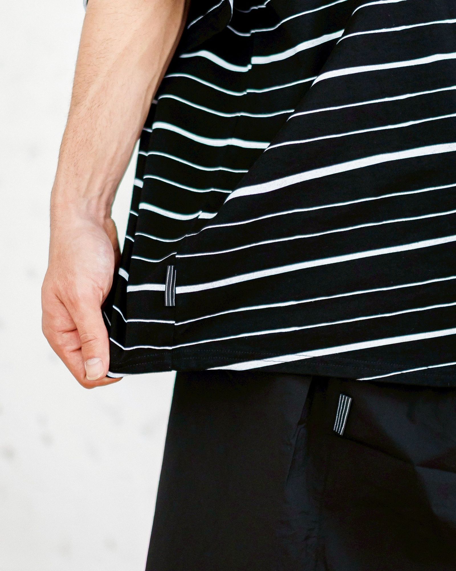 S.F.C 25SS エスエフシー SUPER BIG MIX SIDE STRIPES SS TEE(SFCSS25CS13)Black-White☆3月29日(土)発売！