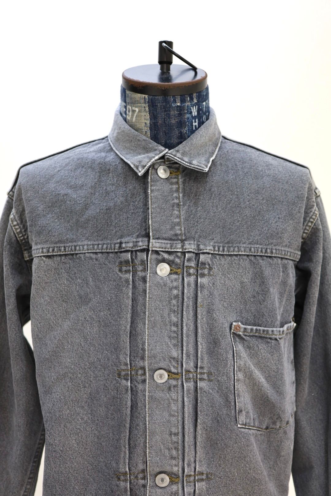 アプレッセ 2026 STYLE1  デニムジャケット Vintage Gray Denim Jacket(26SAP-01-44)GRAY☆3月28日(土)発売！