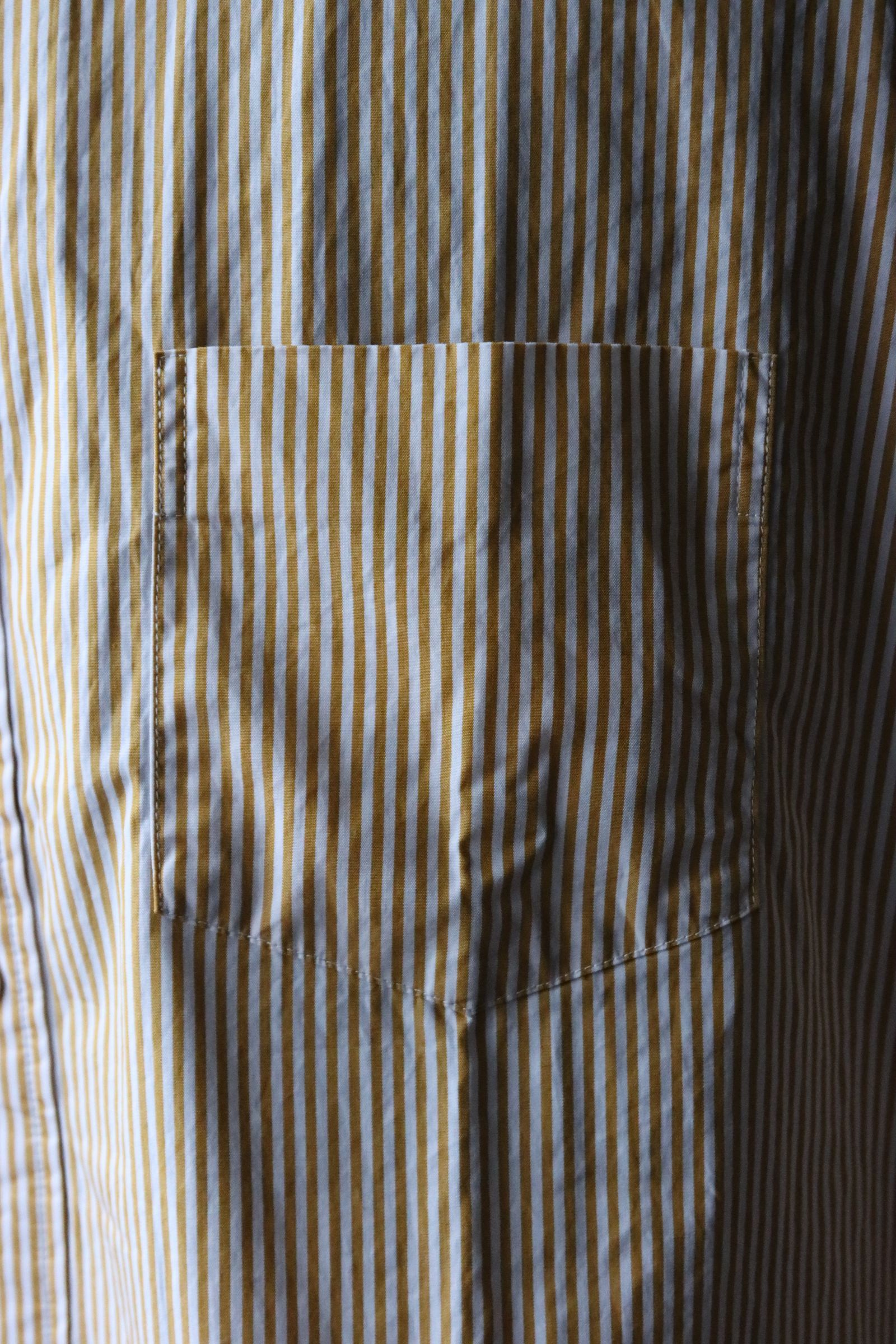 フレッシュサービス CORPORATE UNIFORM L/S SHIRT(FSC251-50105B)YELLOW STRIPE