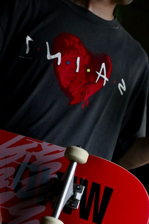 セントマイケル 22AW HEART SS TEEスタイル