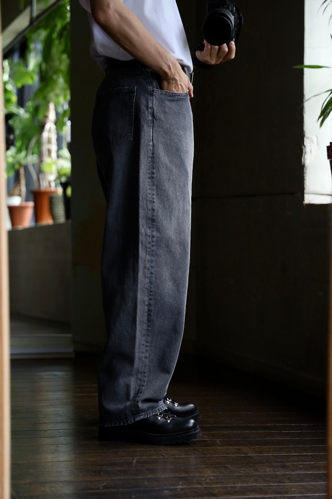 アプレッセ 2025 STYLE2  デニムパンツ Vintage Gray Denim Pants(25AAP-04-19)GRAY☆7月26日(土)発売！