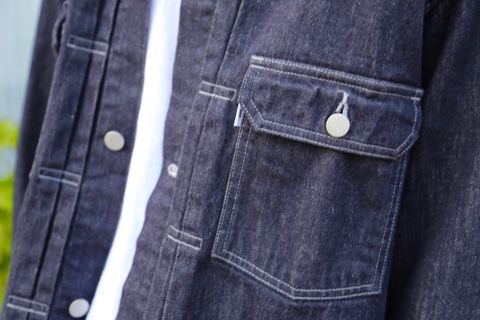 Graphpaper Colorfast Denim Blouson"INDIGO"Style.2020.7.21.