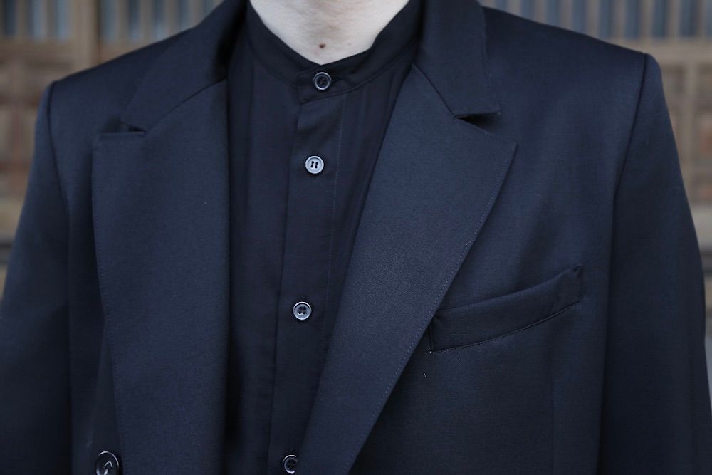 sulvam Gabardine double jacket style.2020.10.14.