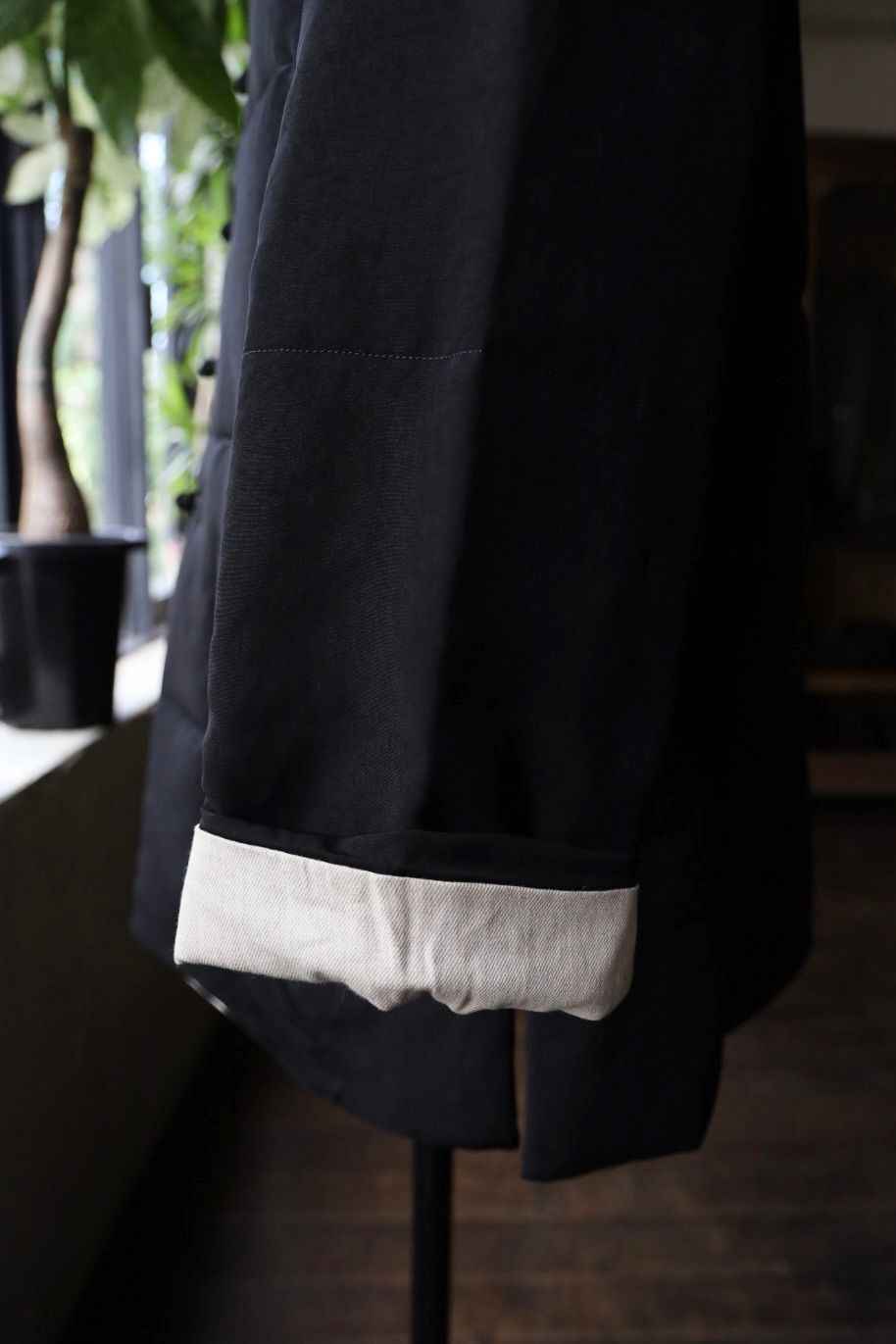Yohji Yamamoto 25AW リバーシブル中綿ブラウス(HL-B62-852)BEIGE☆新作発売！
