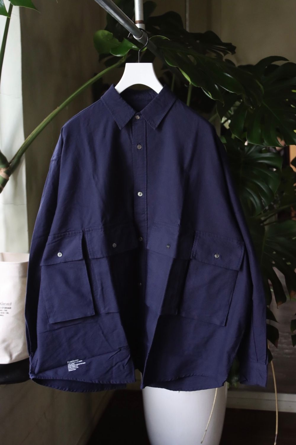 FreshService - フレッシュサービス OXFORD FLAP POCKET L/S SHIRT(FSW