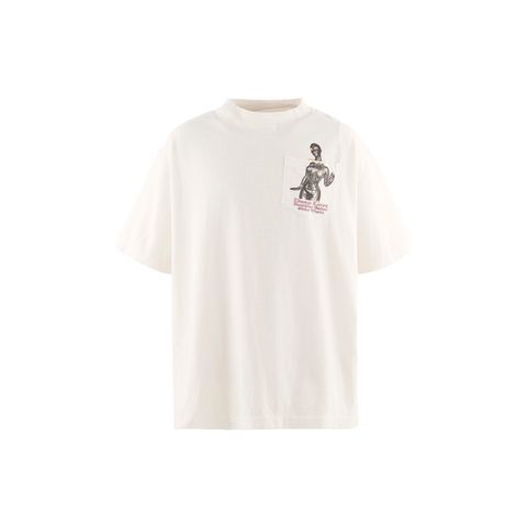 セントマイケル 26AW POCKET SS_T-SHIRT(SM-MK1-0000-013)WHITE☆9月5日(土)発売！