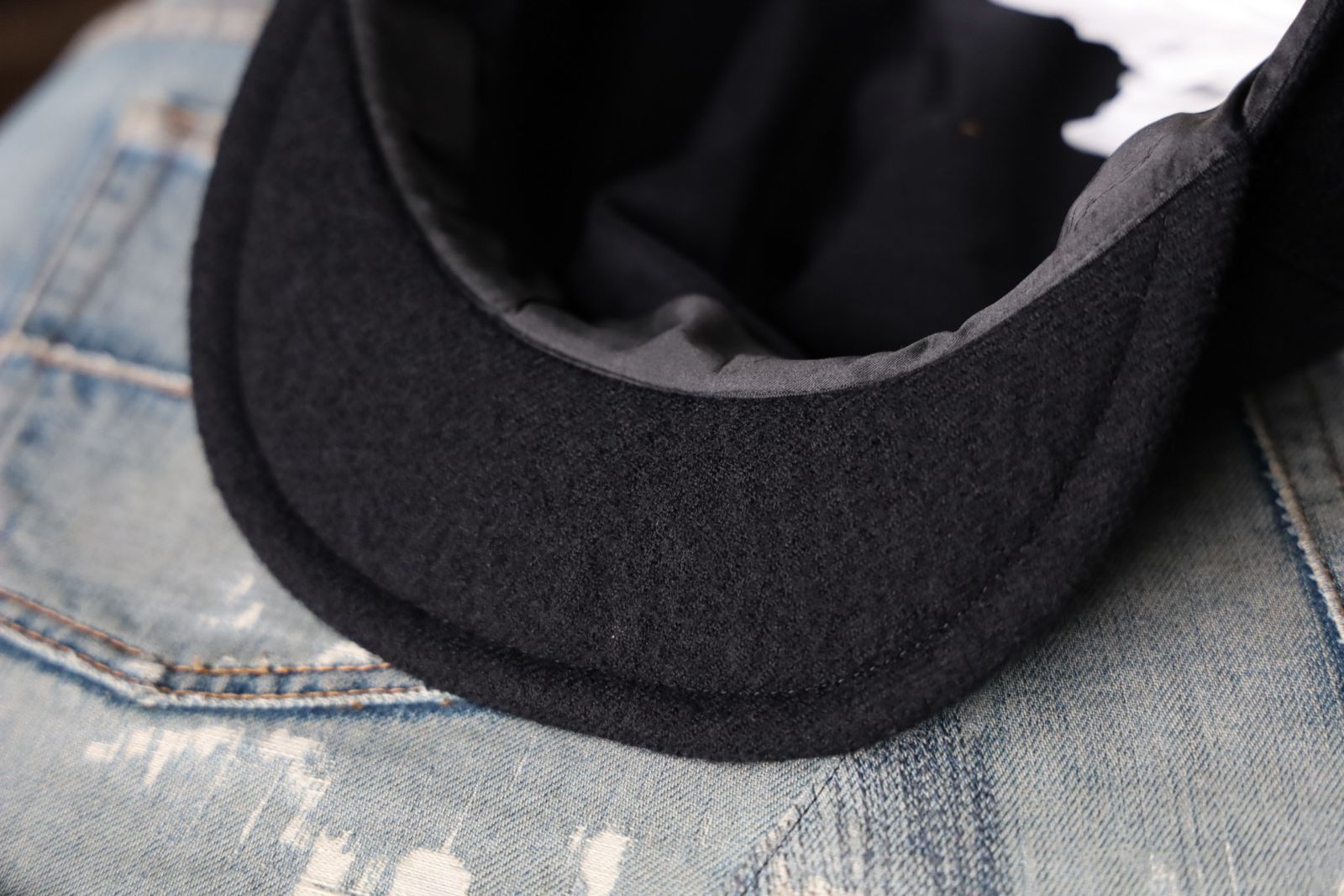 Yohji Yamamoto POUR HOMME 25AW ウールツイルキャスケット (HP-H06-164)☆8月13日(水)発売！