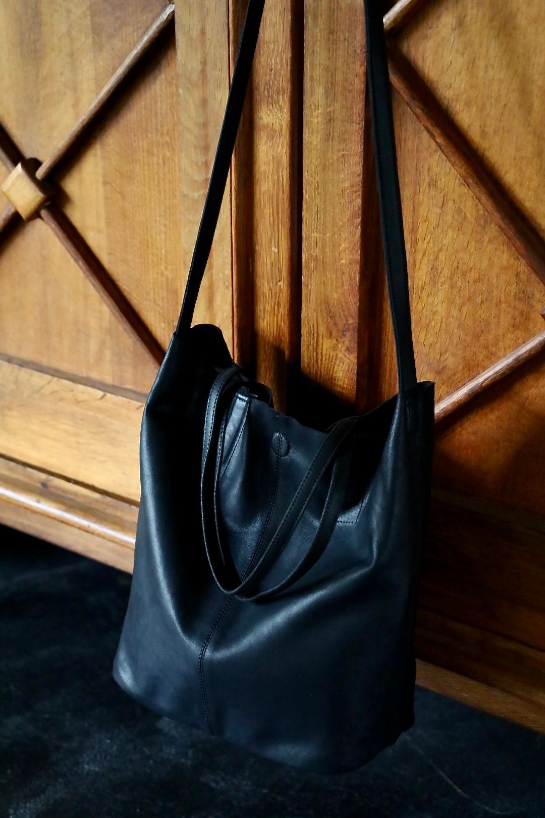 Morphee / モルフェトートバッグ 【LONG】3WAY MIDIUM TOTE(ML-BLK)BLACK☆8月27日(木)再入荷いたしました！