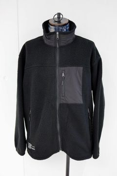 フレッシュサービス HEAVY FLEECE ZIP-UP JACKET (FSC253-30191)BLACK