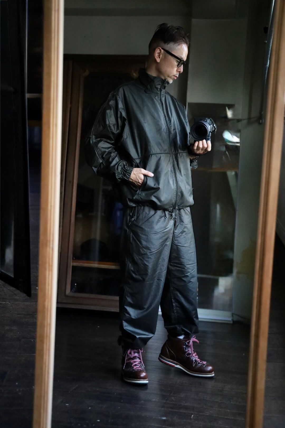 DAIWA PIER39 TECH REVERSIBLE BRITISH HUNTER WINDBREAKER JACKETスタイル.2025.8.23.