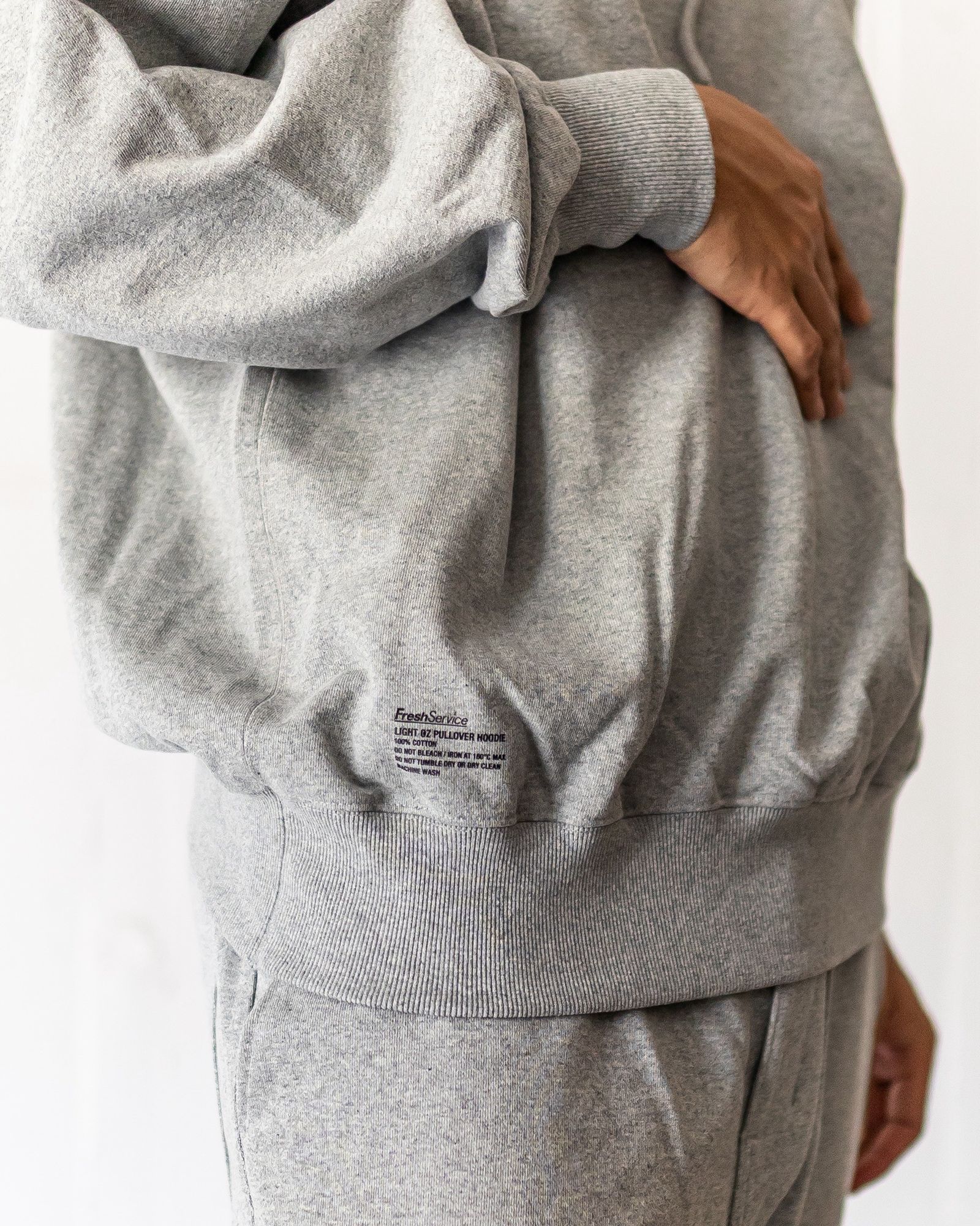 フレッシュサービス LIGHT OZ PULLOVER HOODIE (FSC253-70102B)H.GRAY☆9月6日(土)発売！