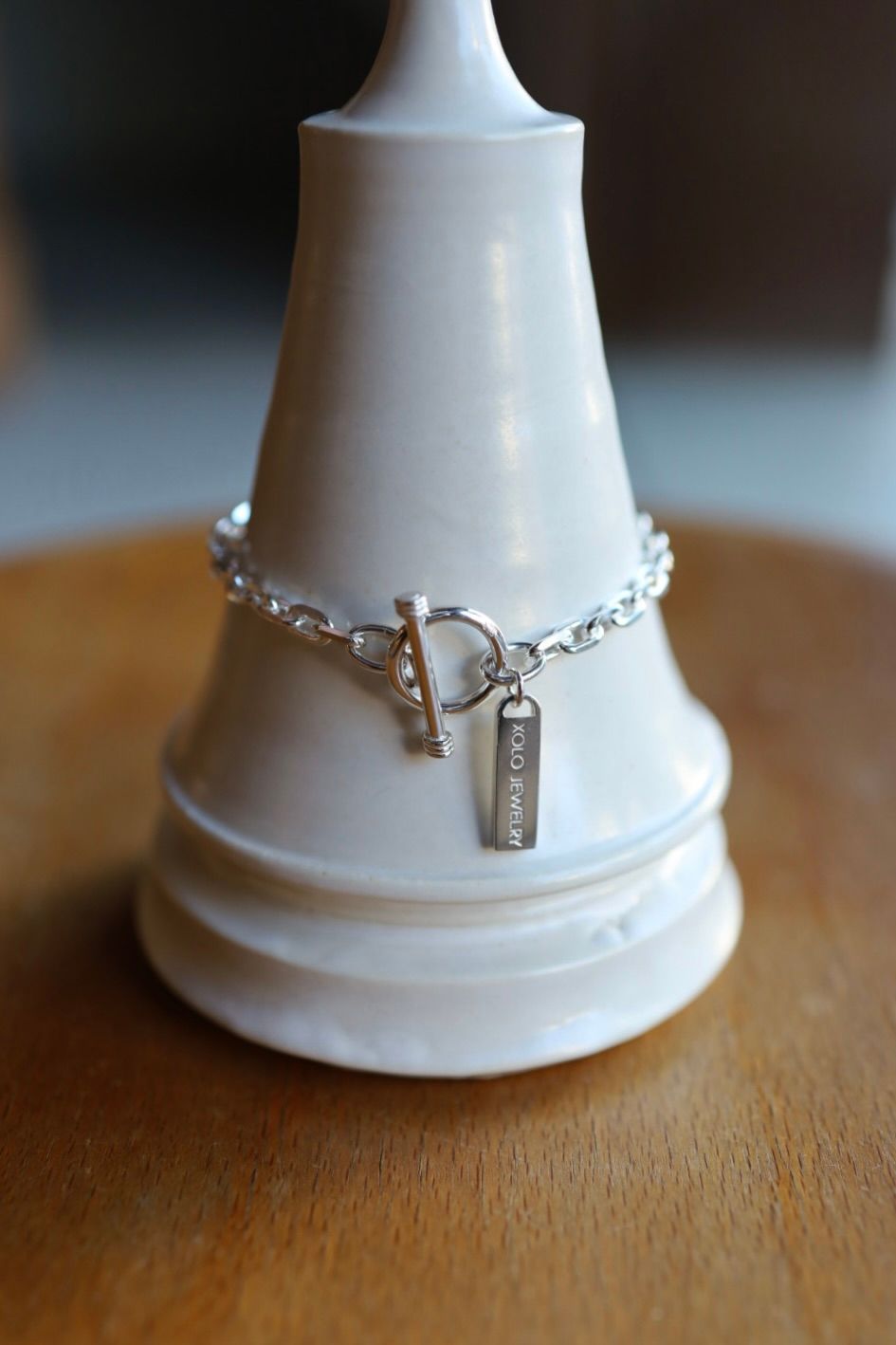 XOLO JEWELRY ブレスレット / Oval Cut Link Bracelet-4mm-(XOB117)☆11月15日(土)再入荷！