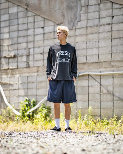 FreshService REVERSIBLE L/S TEE(BLACK)☆新作発売！
