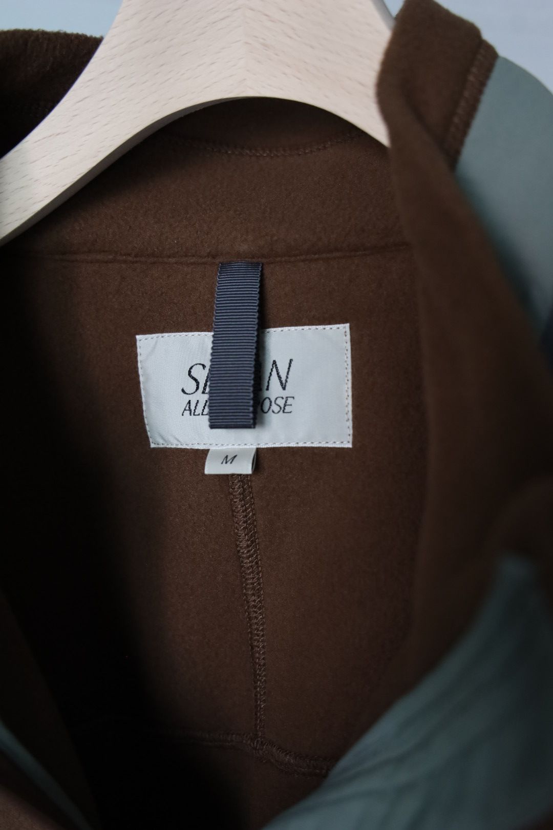 セダンオールパーパス FW25 Fleece Full Zip Jacket(SD25F-CT08)Brown