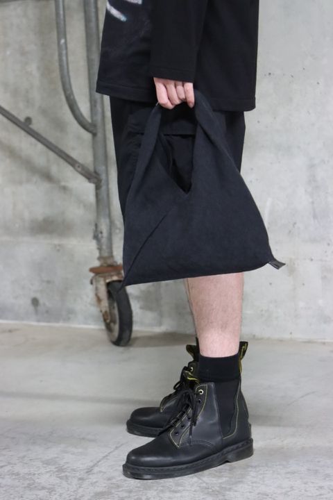 yohji yamamoto PRINT SWITCHING LONG SLEEVE style.2022.7.31