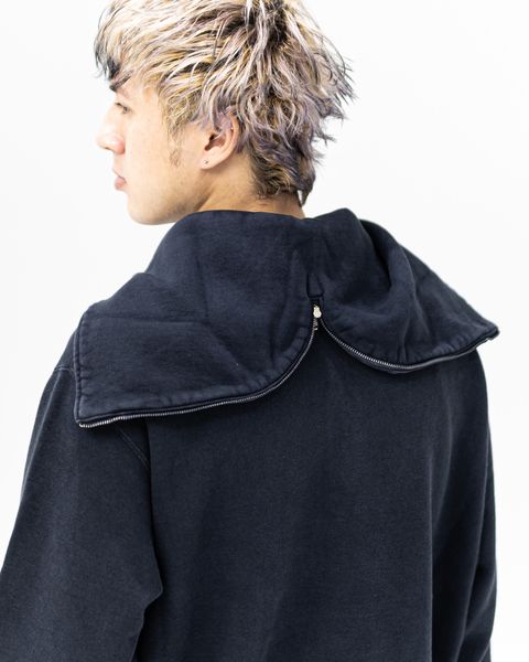 A.PRESSE 新作 Vintage Sailor Hood Half Zip Sweatshirt 1月24日(土)新作発売！