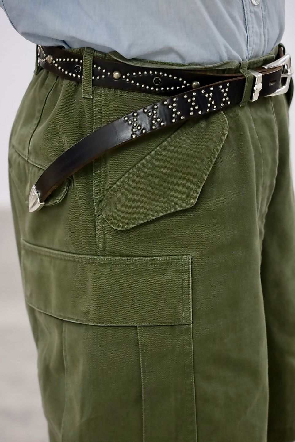 セントマイケル 26SS BLACK STONE HTC_BELT NARROW(SM-MK8-0000-C64)BLACK☆5月16日(土)発売！