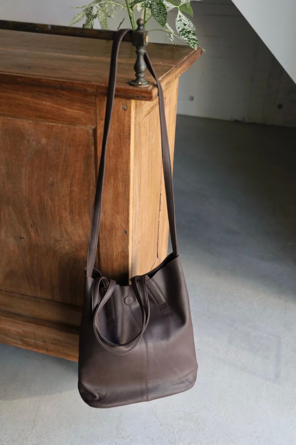 Morphee / モルフェトートバッグ 3WAY MIDIUM TOTE(LONG)DARK CHOCO☆新作発売！