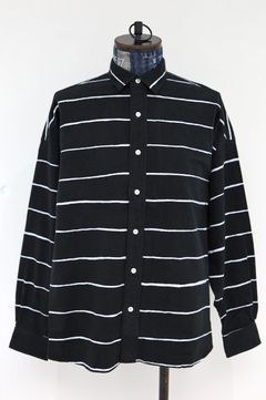 S.F.C 2026FW エスエフシー SIDE STRIPES NEL SHIRT(SFCFW26S03)Black☆10月17日(土)発売！