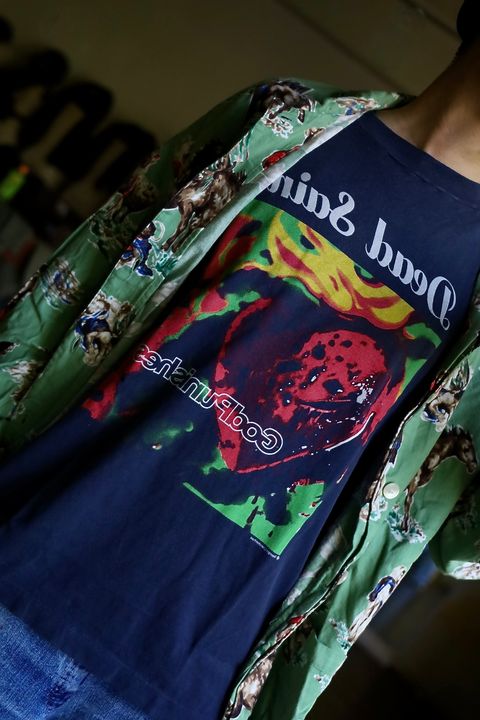 ©SAINT M×××××× DEAD SAINT SS TEEスタイル