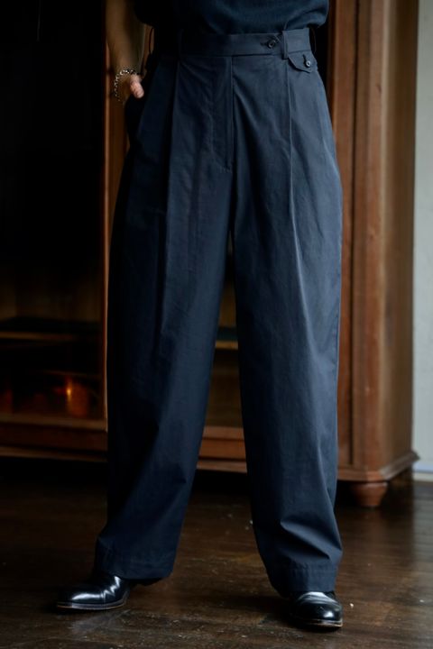アプレッセ 25SS High Density Weather Cloth Trousers(25SAP-04-15H)BLACK☆4月26日(土)発売！