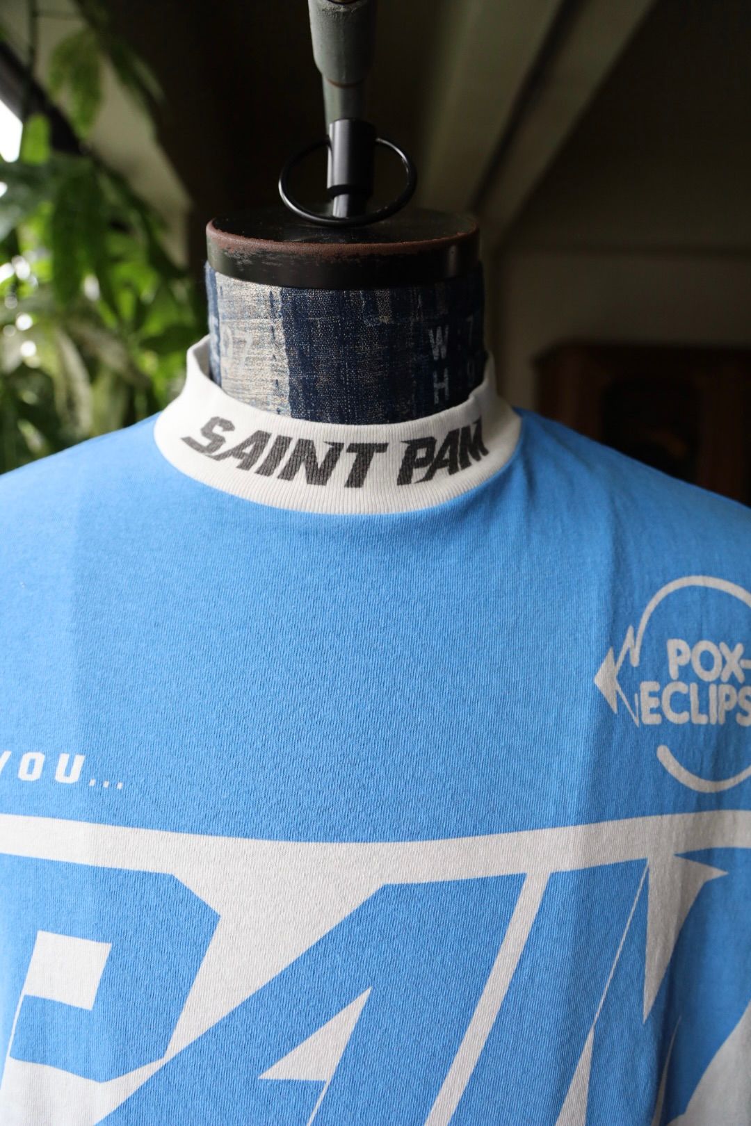 セントマイケル Tシャツ SAINT PAM LS TEE(SM-HR1-0000-C28)BLUE★9月27日(土)発売！