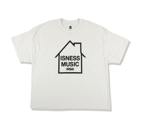 イズネスミュージック 25SS LOGO T-SHIRT(IMP5_22_ISNESSMUSIC5ST01)WHITE