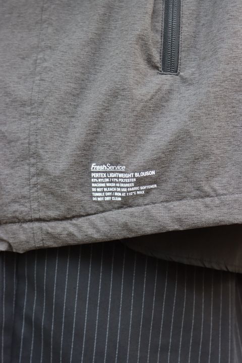FreshService PERTEX BLOUSON w/INSULATION(FSW-22-CT_10) style.2022.1.10