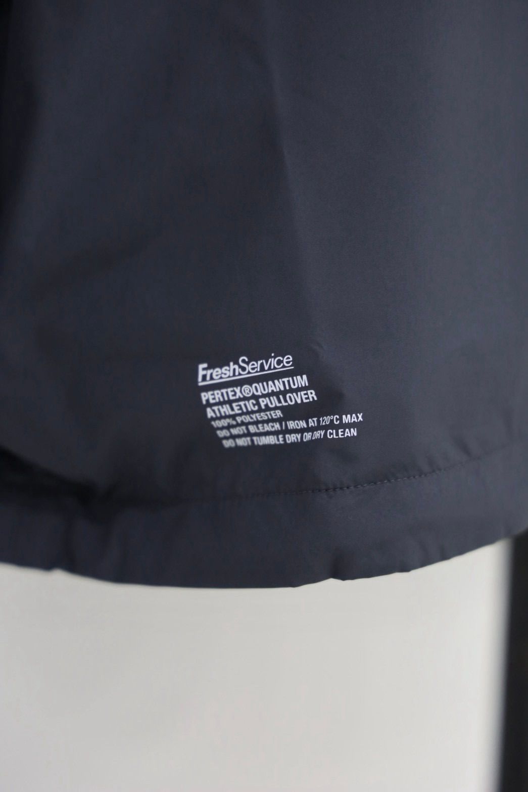 フレッシュサービス 26AW PERTEX® QUANTUM ATHLETIC PULLOVER(FSC263-30039)BLACK☆8月1日(土)発売！