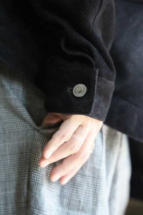 A.PRESSE 2025 STYLE2 Suede Leather 1st Type Jacketスタイル2025.6..28.