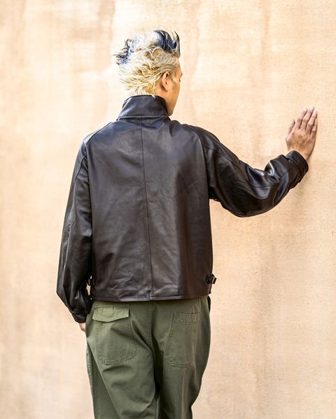 A.PRESSE Leather Driving Jacket 新作発売！