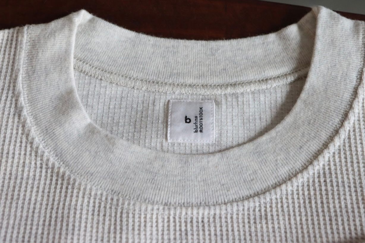 blurhms Women's 25FW Rough&Smooth Thermal P/O(bROOTS24F29F25)HeatherOatmeal☆8月29日(金)新作発売！